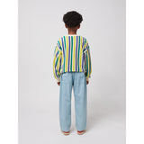 Bobo Choses Offwhite Multicolor Stripes Terry Cloth Collegegenser