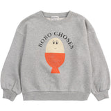 Bobo Choses Heather Grey Morning Egg Collegegenser