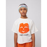 Bobo Choses Offwhite Joyful Face T-Shirt