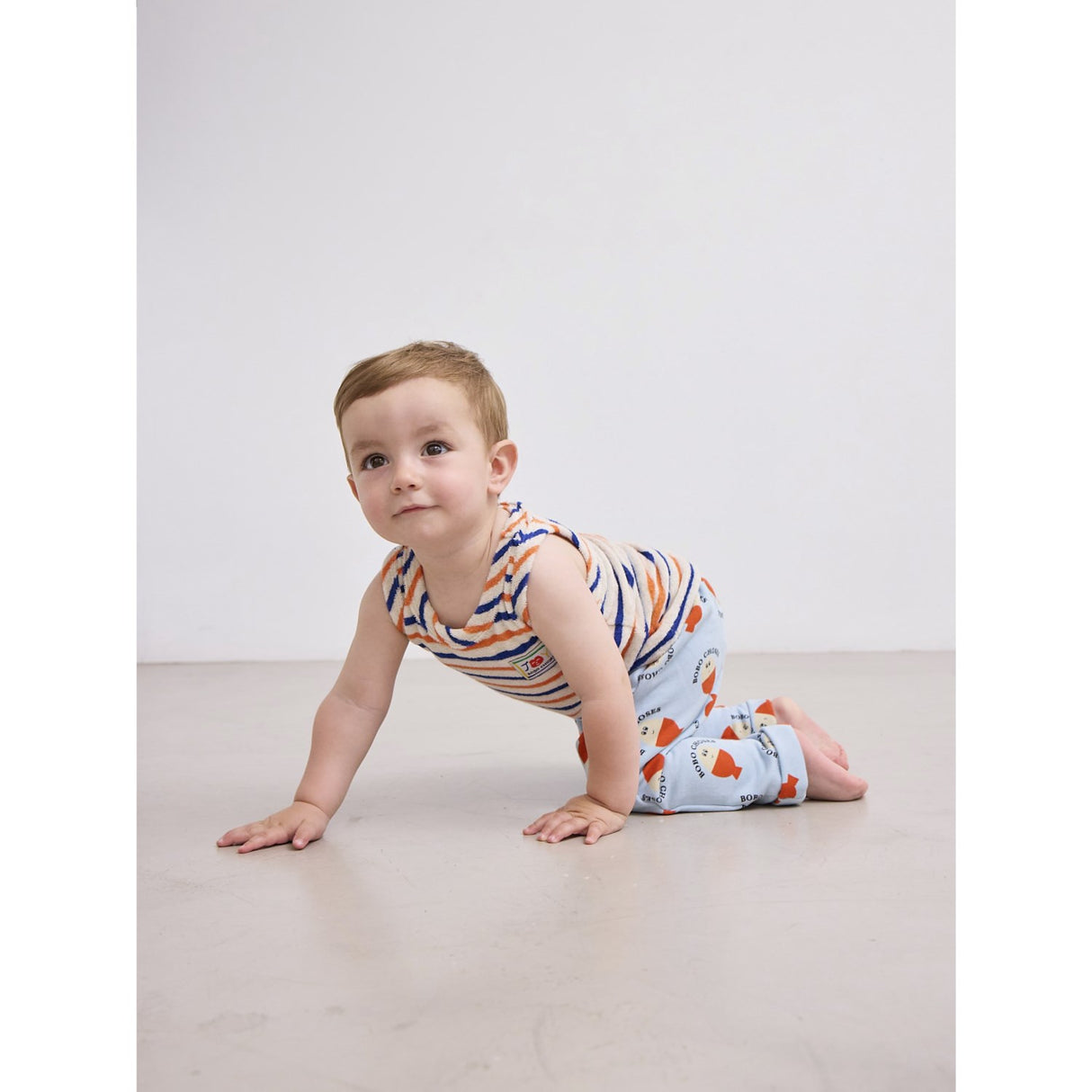 Bobo Choses Lys Blue Morning Egg All Over Leggings