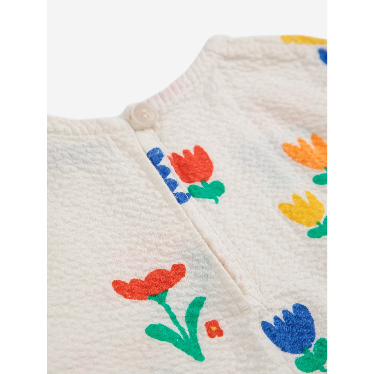 Bobo Choses Multicolor Garden Party All Over Woven Bluse