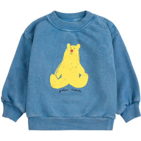 Bobo Choses Blue Hug Me Bjørn Collegegenser