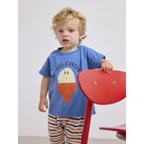 Bobo Choses Blue Morning Egg T-Shirt