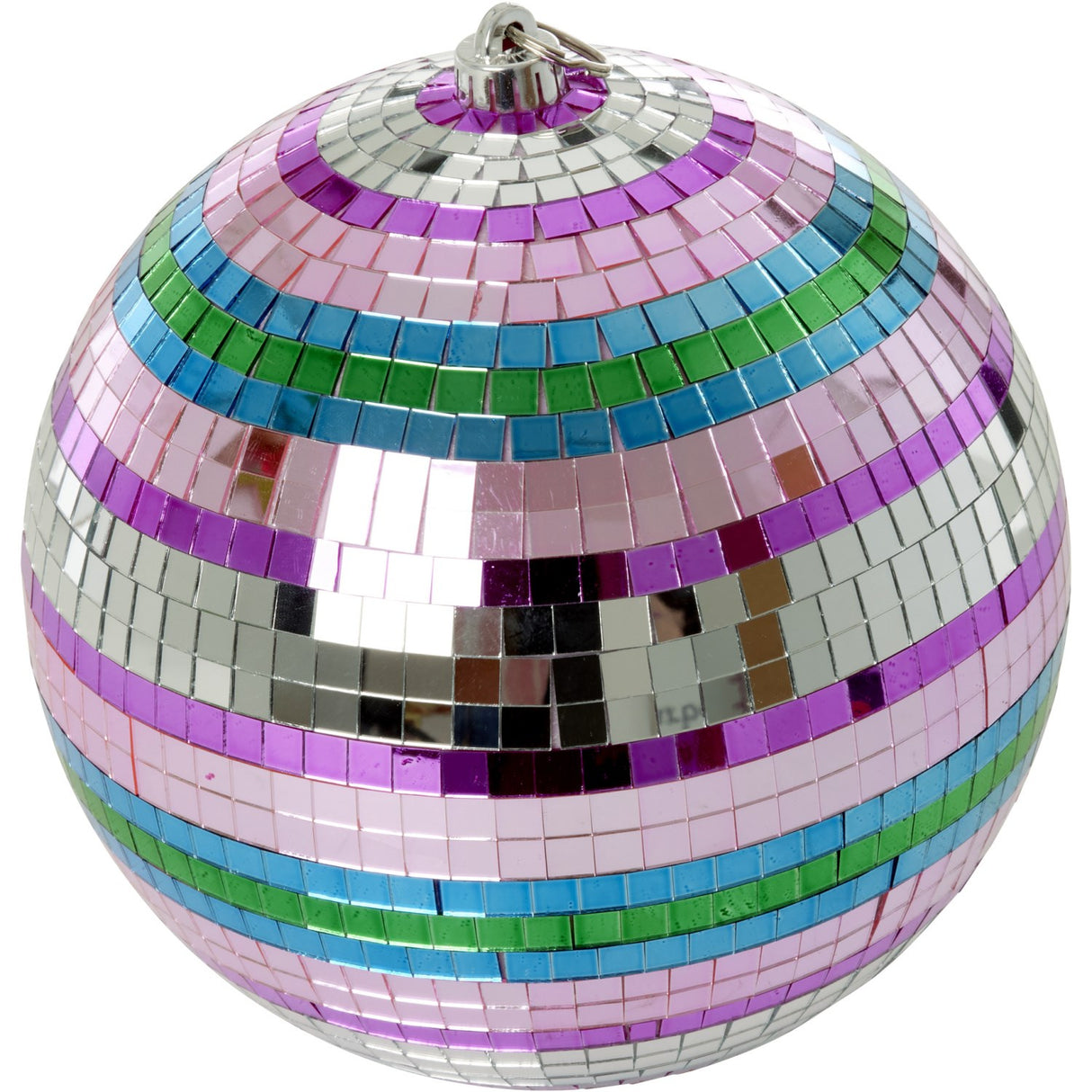 Rice Disco Ball Med Funky Stripes - Large