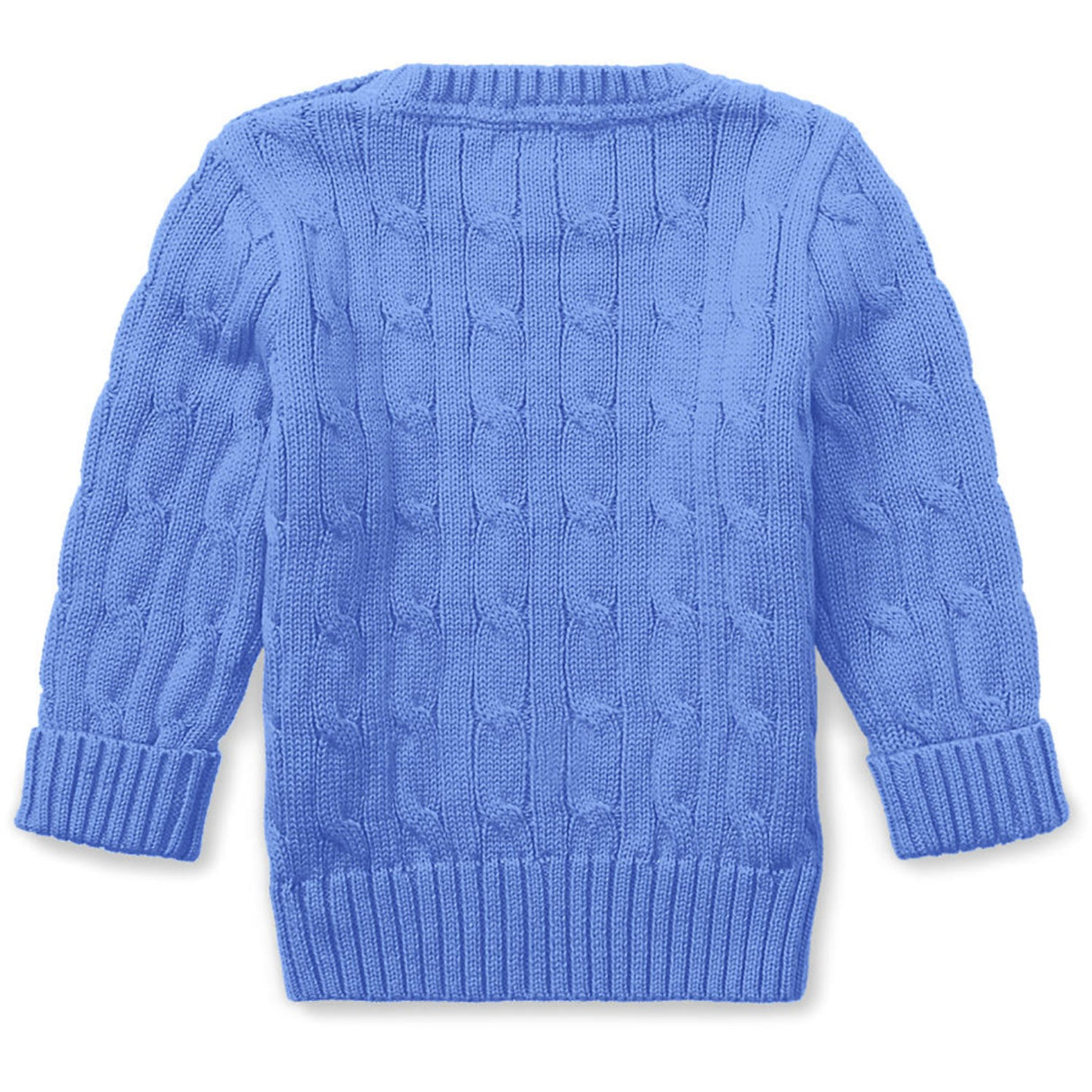 Ralph Lauren Baby Harbor Island Blue Cable Sweater