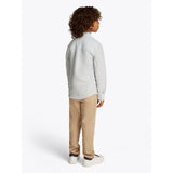 Tommy Hilfiger Breezy Blue Stripe Lin Blend Striped Skjorte LS