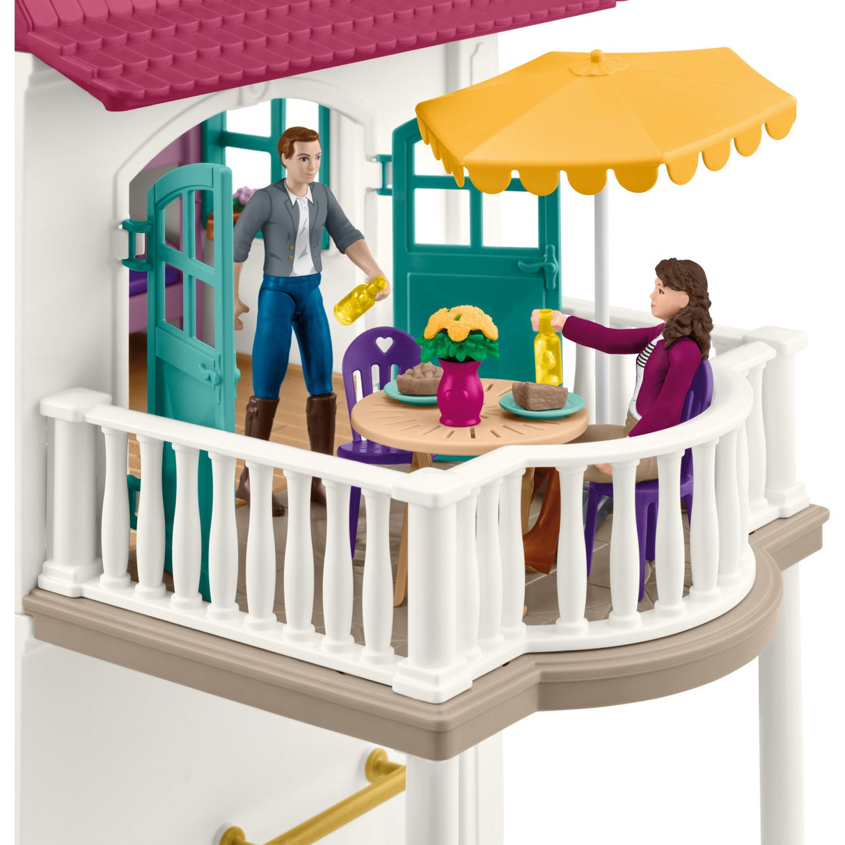 Schleich Landhus Ved Søen Og Stald