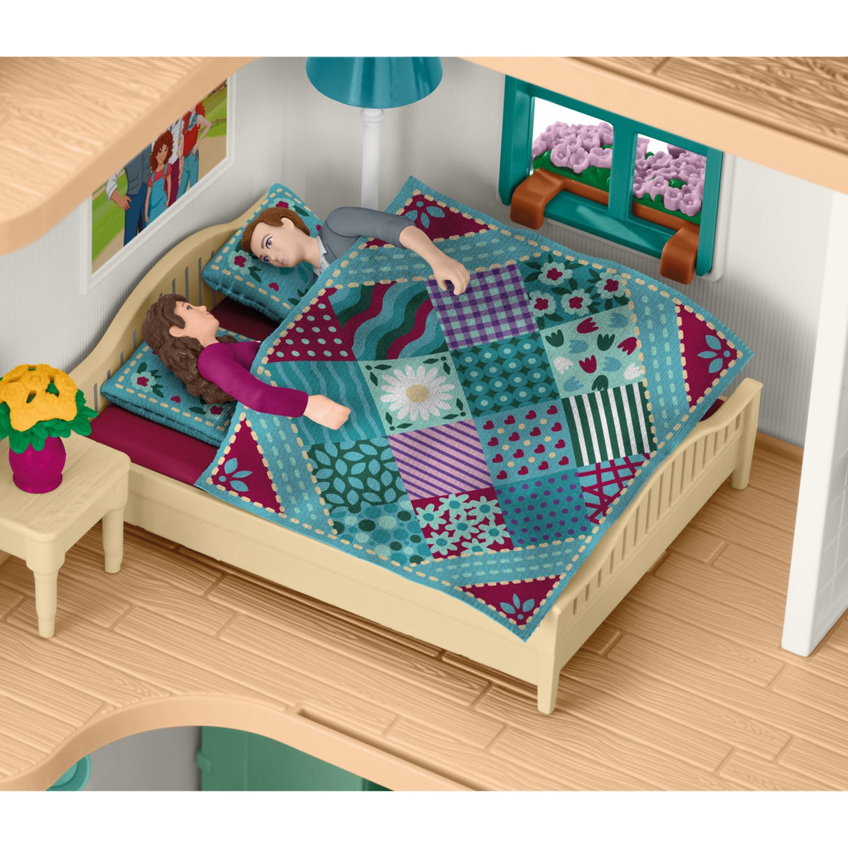 Schleich Landhus Ved Søen Og Stald