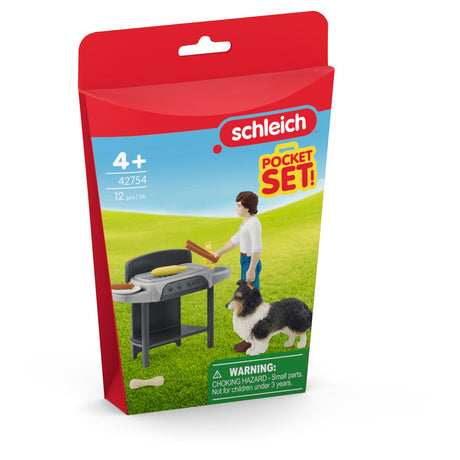 Schleich Pocket Set Grillfest Med Tom