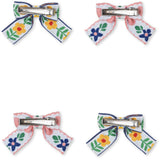 Konges Sløjd White/Rose 4 Pack Bue Hårspenner