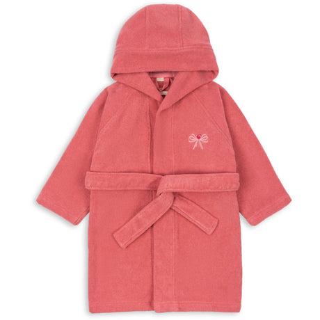 Konges Sløjd Flamingo Plume Terry Badekåpe Embroidery Gots