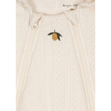 Konges Sløjd Antique White Minna Vattert Onesie