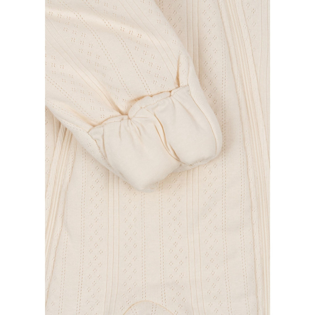 Konges Sløjd Antique White Minna Vattert Onesie