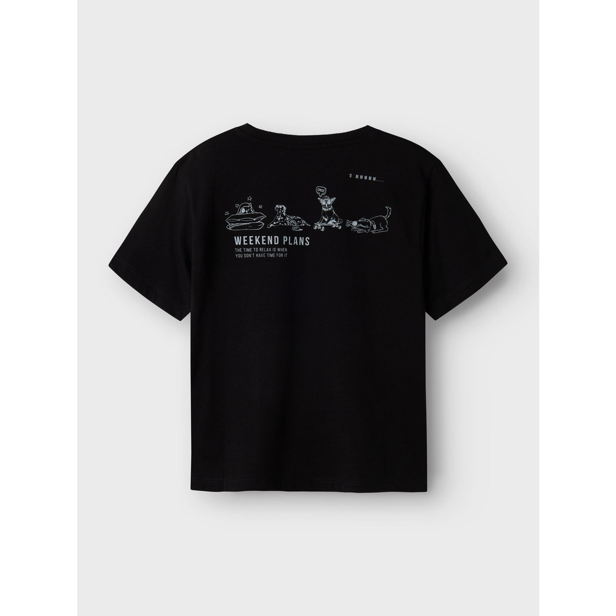 Name It Black Bocalle Regular T-Shirt