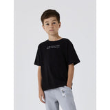 Name It Black Bocalle Regular T-Shirt