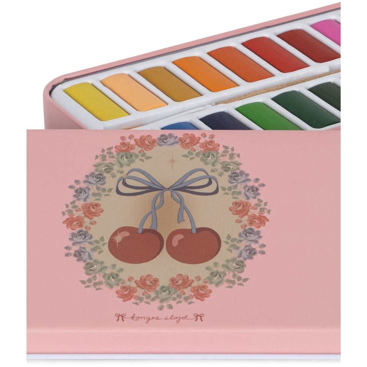 Konges Sløjd Cherry Bue Water Colors Tin Box