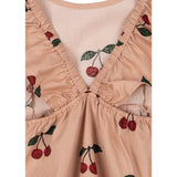 Konges Sløjd Ma Grande Cerise Blush Verbena Romper Gots