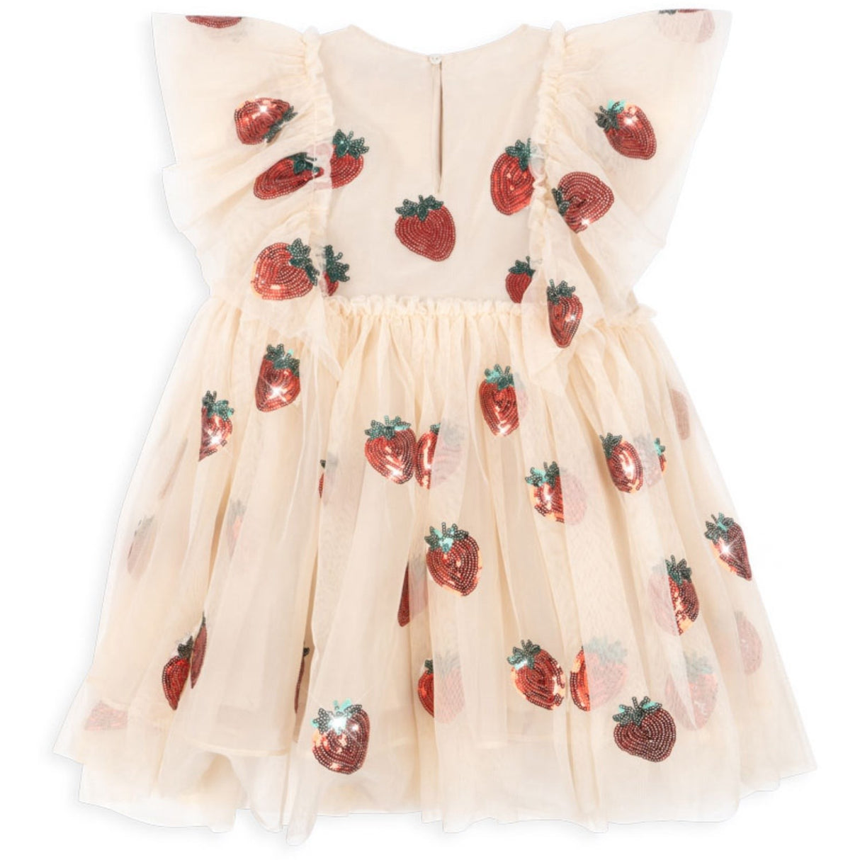 Konges Sløjd Strawberry Yvonne Frill Kjole