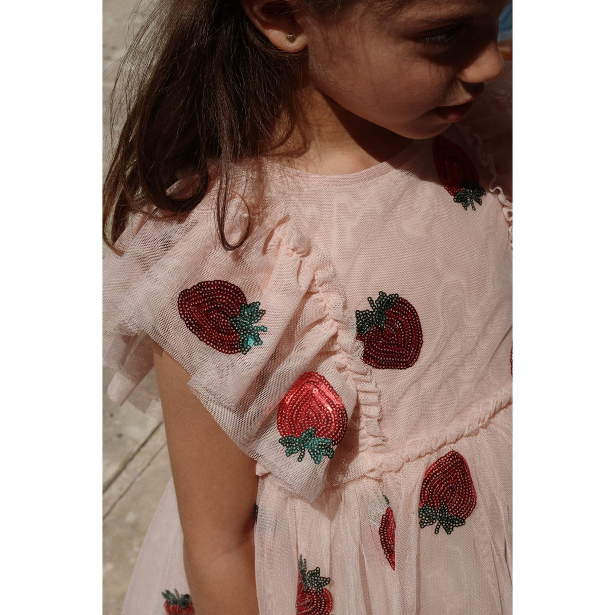 Konges Sløjd Strawberry Yvonne Frill Kjole