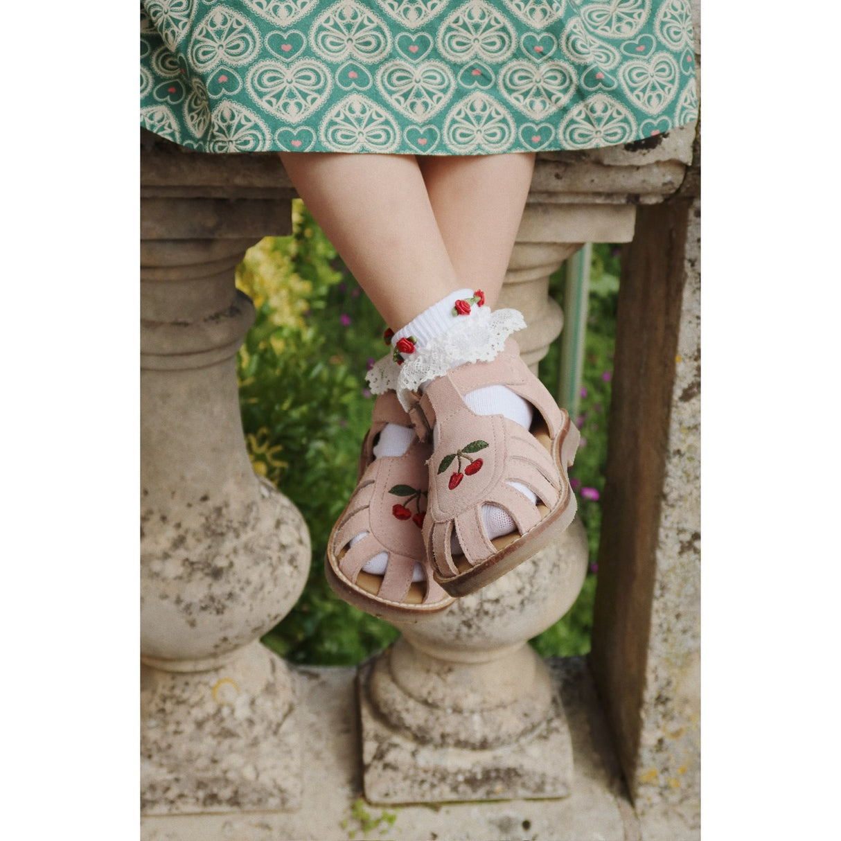 Konges Sløjd Optic White 2 Pack Lace Strømper