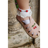 Konges Sløjd Optic White 2 Pack Lace Strømper