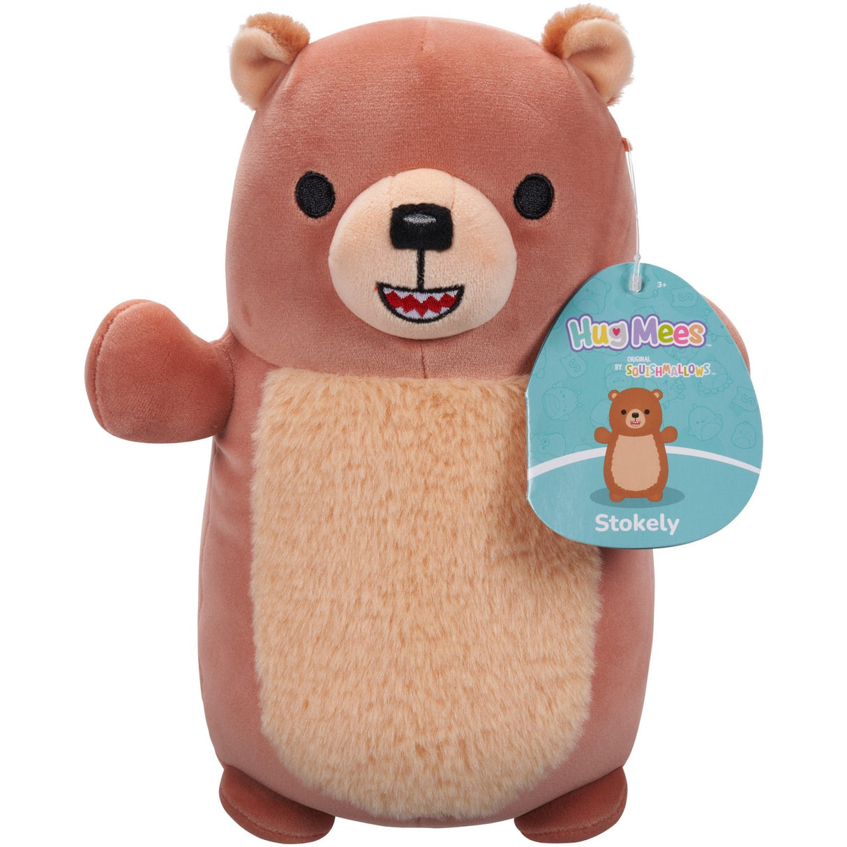 Squishmallows 25 Cm HugMees Stokely The Kodiak Bear