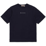 Marni Blue Navy T-Skjorte