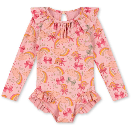 Konges Sløjd Rainbow Bue Manuca Ls Badedrakt Grs