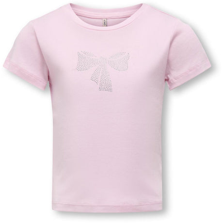 kids ONLY Roseate Spoonbill Bow Kira Life Blng O-Neck Baby T-Shirt