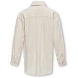 kids ONLY Moonbeam Siesta L/S Lin Blend Ovs Skjorte Pnt