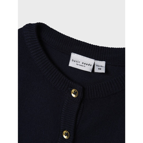 Name It Navy Blazer Valma Kort Strikk Cardigan