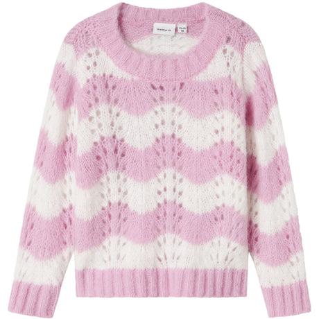 Name It Pink Frosting Damilla Strikk