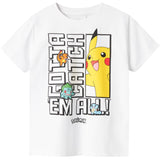 Name It Bright White Flame Pokemon T-Shirt Noos