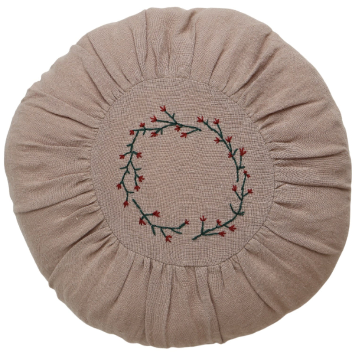 Maileg Cushion, Round - Flower Circle