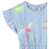 Billieblush Bleach Denim Dress