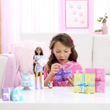 Barbie® Party Unboxed Brunette Dukke