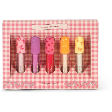 Konges Sløjd Multi Glitter Lip Gloss 5 Pcs
