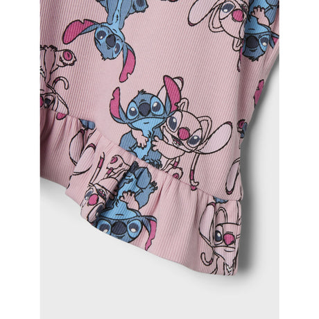 Name It Cameo Pink Asbina Stitch Regular Topp