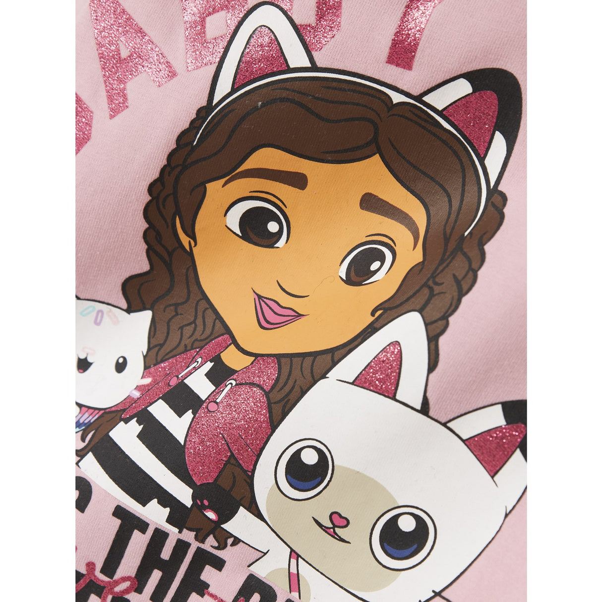 Name It Cameo Pink Maba Gabby'S Dollhouse T-Shirt