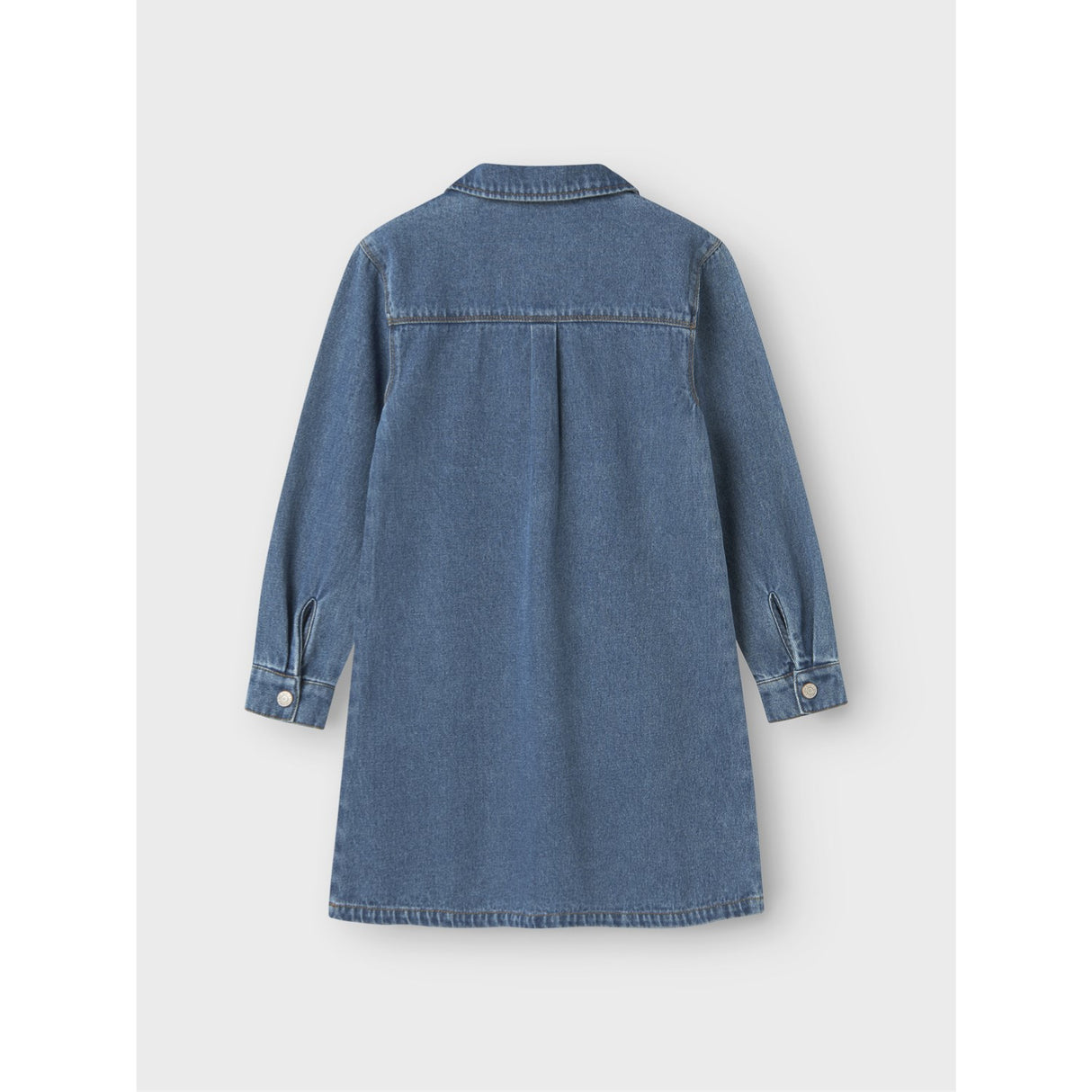 Name It Medium Blue Denim Astrid Zip Denim Kjole