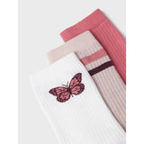 Name It Bright White Luna 3-Pakning Strømper