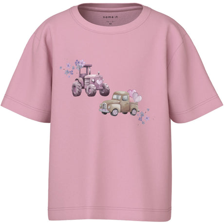 Name It Cameo Pink Helga Regular T-Shirt