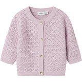 Name It Winsome Orchid Tatine Strikk Cardigan