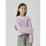 Name It Winsome Orchid Tanna Kort Loose Strikk