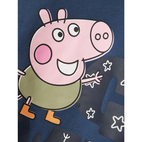 Name It Dark Denim Dante Peppa Pig Regular Bluse