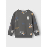 Name It Lava Smoke Thim Regular Collegegenser