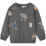 Name It Lava Smoke Thim Regular Collegegenser