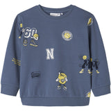 Name It China Blue Thim Regular Collegegenser