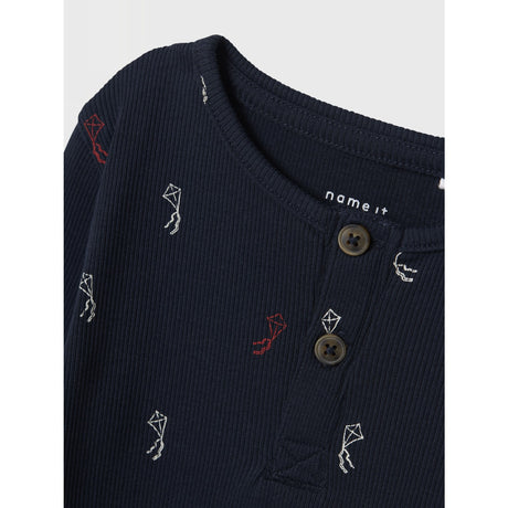 Name It Navy Blazer Labela Slim Bluse