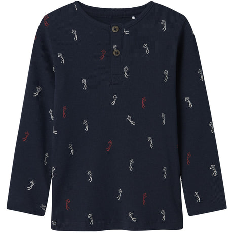 Name It Navy Blazer Labela Slim Bluse